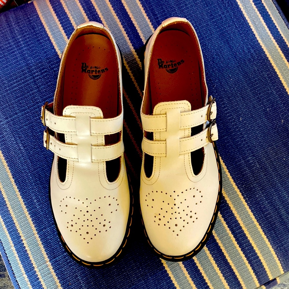 Women’s Doc marten white Mary Jane’s